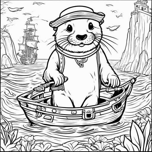 Under the Sea coloring page, level 2 Fun